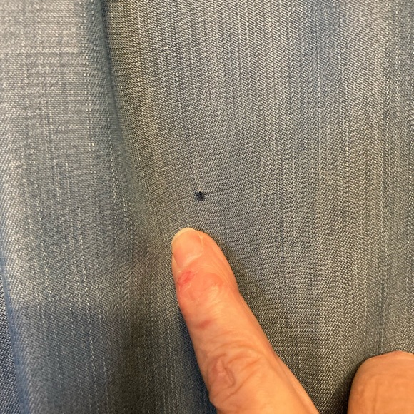 EUC Denim Shirt Dress with Tie - Picture 10 of 10